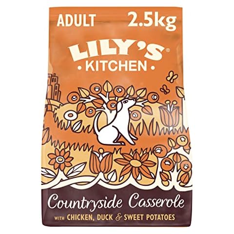 Lily's Kitchen Chicken, Duck and Sweet Potato Countryside Casserole Natural Grain Free Complete Adult Dry Dog Food (2.5 kg) Cover