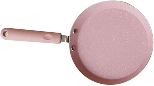 Miniatura 10 de Hemoton Olla para pizza, sartén de metal antiadherente de 10 pulgadas, sartén para huevos, práctica utensilios de cocina Kicthen para el hogar,