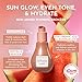 Glow Recipe Hue Drops Tinted Face Serum - Bronzing Drops to Brighten & Hydrate - Skincare Makeup Primer & Liquid Highlighter to Blur Pores for a Radiant, Even Skin Tone - Sunglow (40ml)