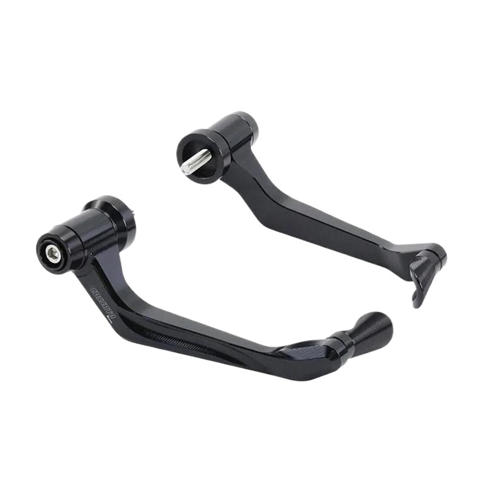 Hjtedhe Black For Zx-4Rr Motorcycle Hand Brake Clutch Levers Guard Motorcycle Handlebar Lever Guards(Black)