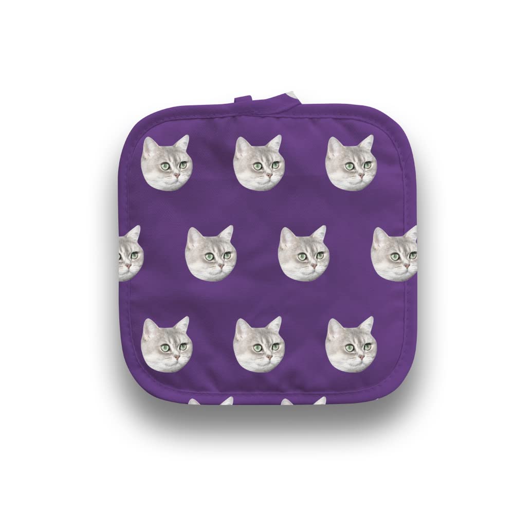 Customized Pot Holders are Heat-Resistant and Washable Decorative Kitchen Gifts, Suitable for Cooking and Baking, Patterns Can Be Customized