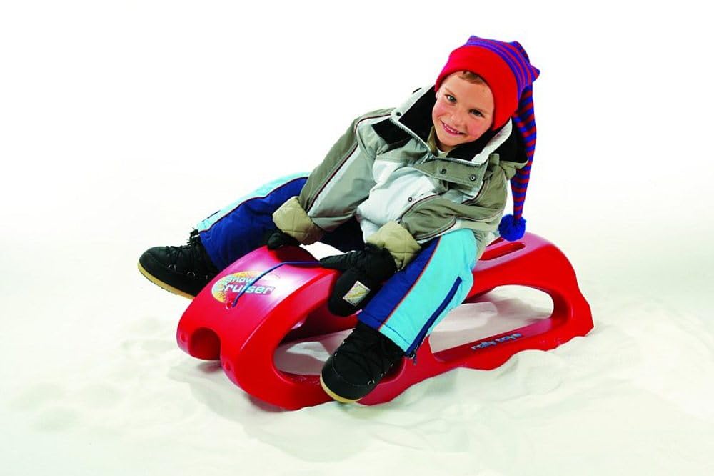 RollyToys rollySnow Cruiser patines con raíles de acero con cuerda de tracción a partir de 3 años
