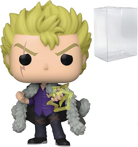 POP Fairy Tail - Figura de vinilo Laxus Dreyar Funko (paquete con funda protectora de caja compatible)
