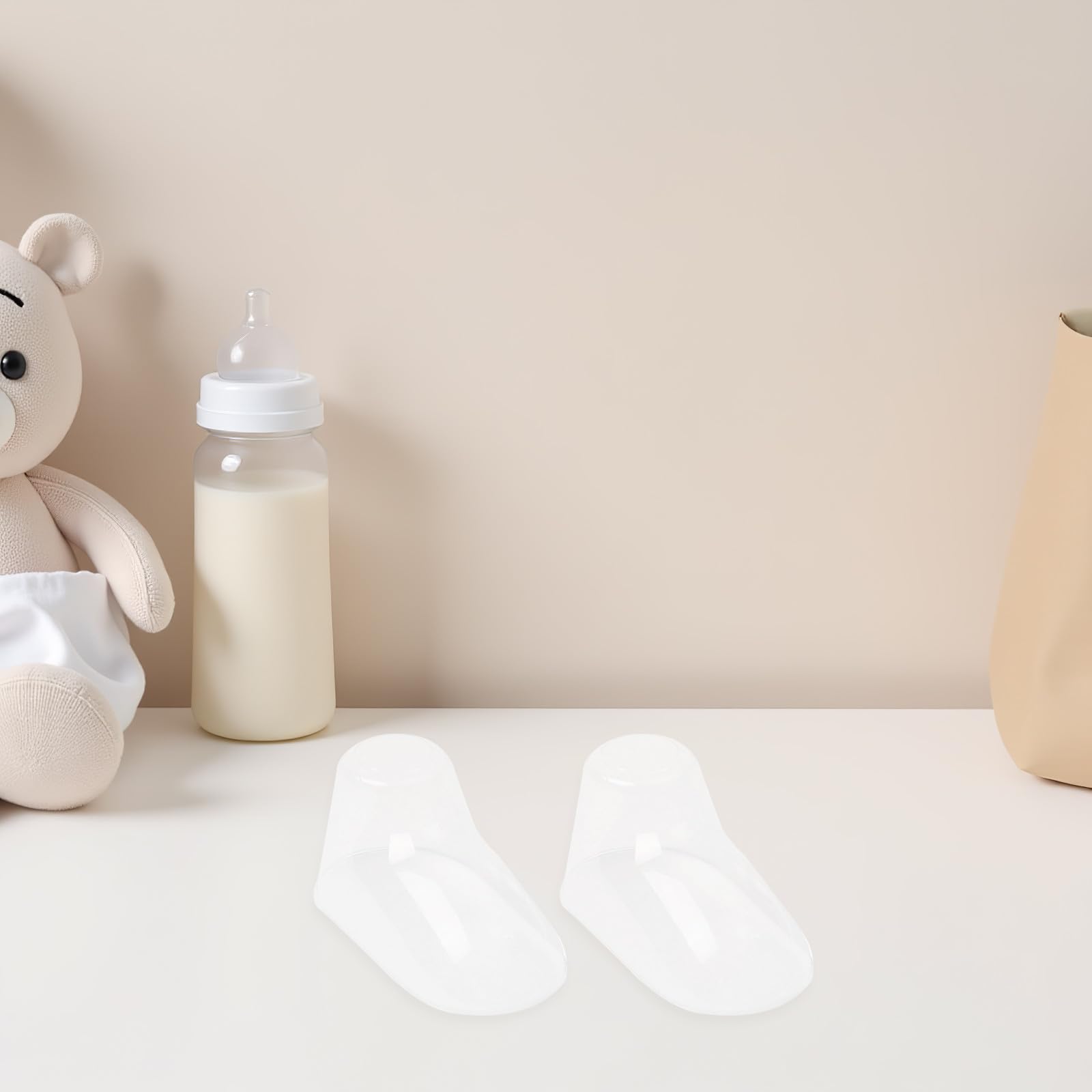 Présentoir à Chaussettes et Écarteur Chaussure pour Bébé, Modèle de Pied en Pvc, Lot de 100 Pièces, pour Chaussures de Tout-petits