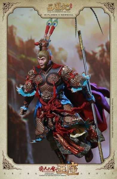 Amazon | Inflames Toys×NewSoul Toys 1/6 西遊記 斉天大聖 孫悟空