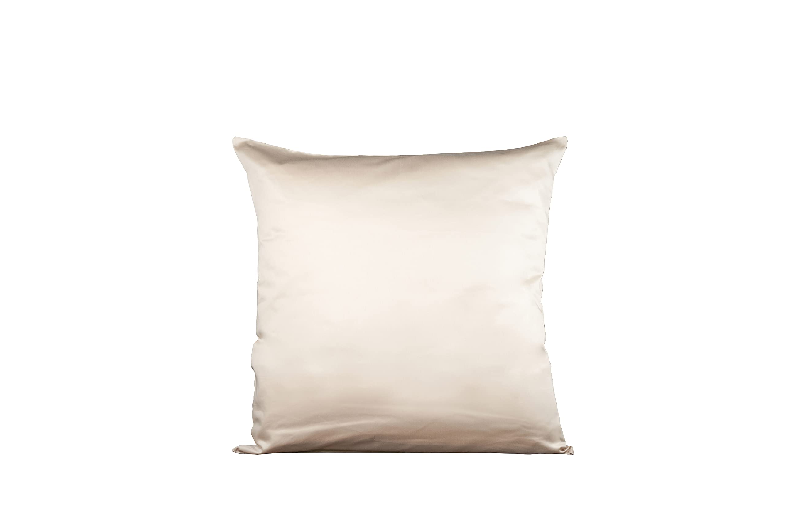 VANITA' DI RASO Cotton Satin Bed Linen Set, Premium Duvet Cover 135 x 200 cm, Pillowcase 80 x 80 cm, 100% Cotton Sand - Image 2