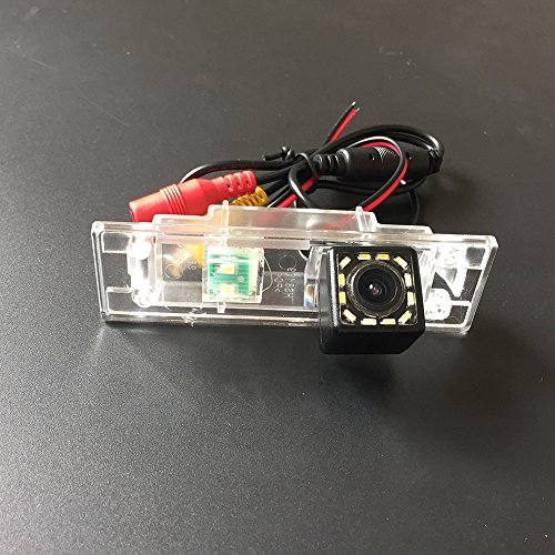 Best Promo LEDs Car Rear View Camera for BMW 1 E81 E87 E87N M1 F20 F21/ BMW 6 M6 E63 E63N E64 E64N F12 F13 F06/ BMW Z4 E85 E86 E89 & HD CCD Night Vision Waterproof and Shockproof Reversing Backup Camera (12 LED)