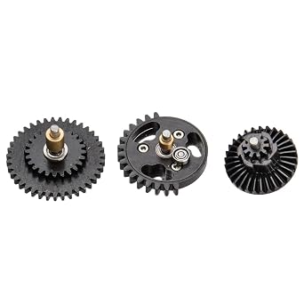 Lancer Tactical 131 High Speed Steel CNC Bearing Gear Set V2 V3 Gear Box