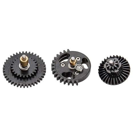 Lancer Tactical 13:1 High Speed Steel CNC Bearing Gear Set V2 V3 Gear Box