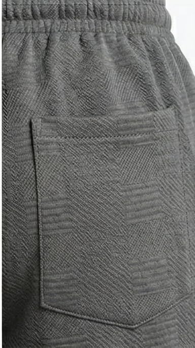 Image of DA BLUE Premium Textured Baggy Jogger for Men | Relaxed Fit Casual Track Pants | Soft Stretch Lounge Wear Bottom