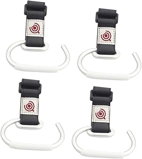 Hohopeti 4 peças de gancho para carrinho de bebê rack de roupas de bebê clipes de pendurar gancho para carrinho de bebê clipes para bolsa de mamãe cabide para carrinho de bebê bolsa para múmia gancho cabide clipes para carrinho de bebê