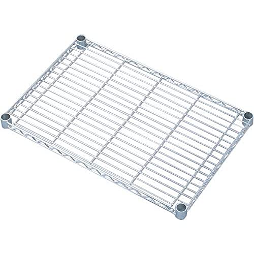 Iris Ohyama MR-7046T Metal Rack Parts, Shelf Board, Rustproof, Width 27.6 x Depth 18.1 inches (70 x 46 cm), Load Capacity 550.7 lbs (250 kg), Fixed Parts Included, Pole Diameter 1.0 inches (25 mm), Steel Rack, Rust Resistant
