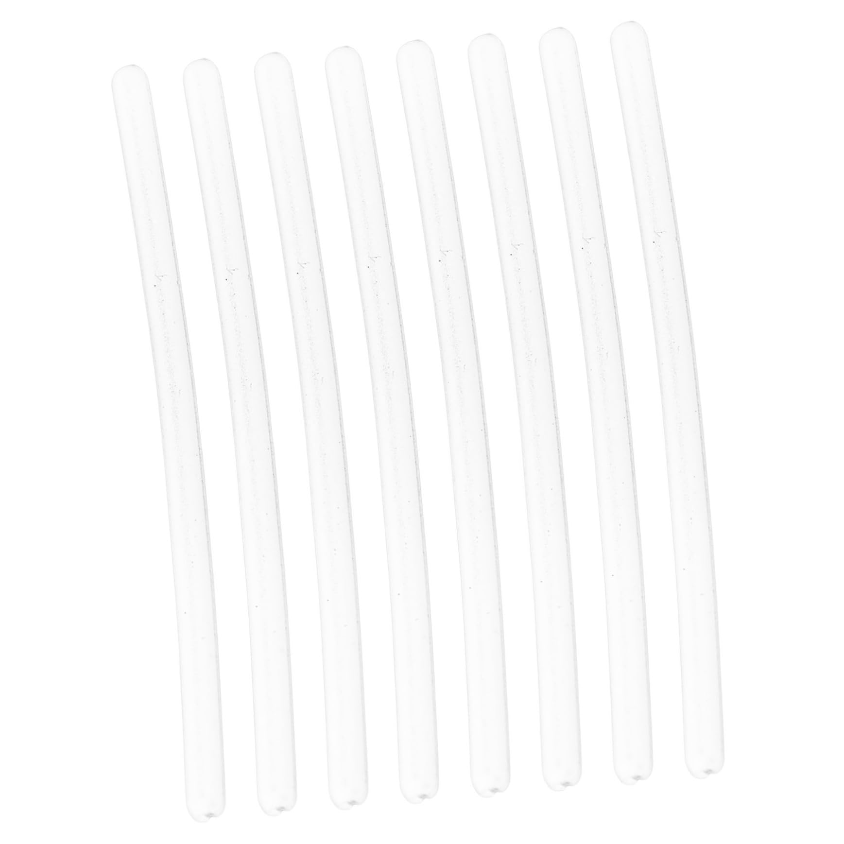 COLLBATH 4 Pairs Spectacle Sleeves Eyeglass Pads Sunglasses Temple Tips Eyeglasses Ear Grips Eyeglass Ear Grips Anti Slip Glasses Retainer Eyeglasses Replacement Parts White