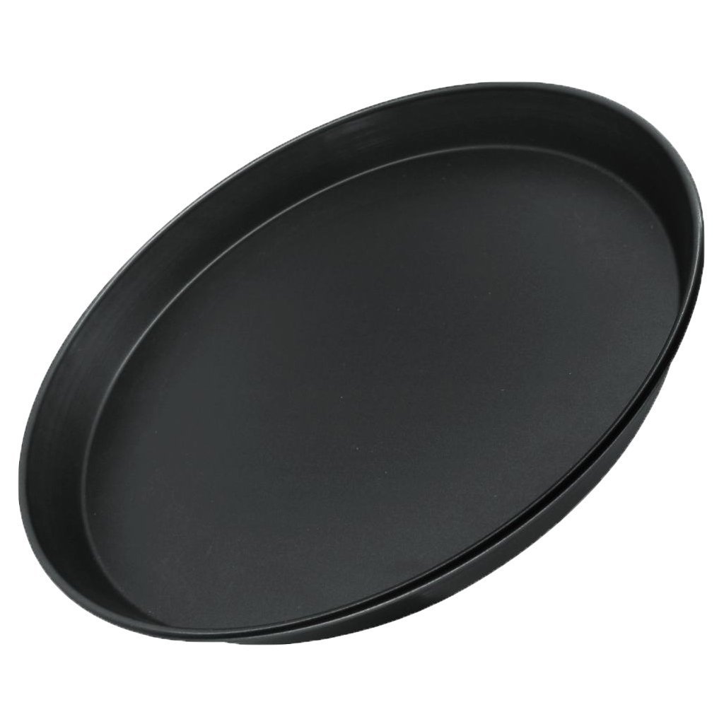 10er SET ZENKER Backblech rund, 30 cm mit Antihaftbeschichtung/Serie Black Metallic/Pizzablech/Ofenblech