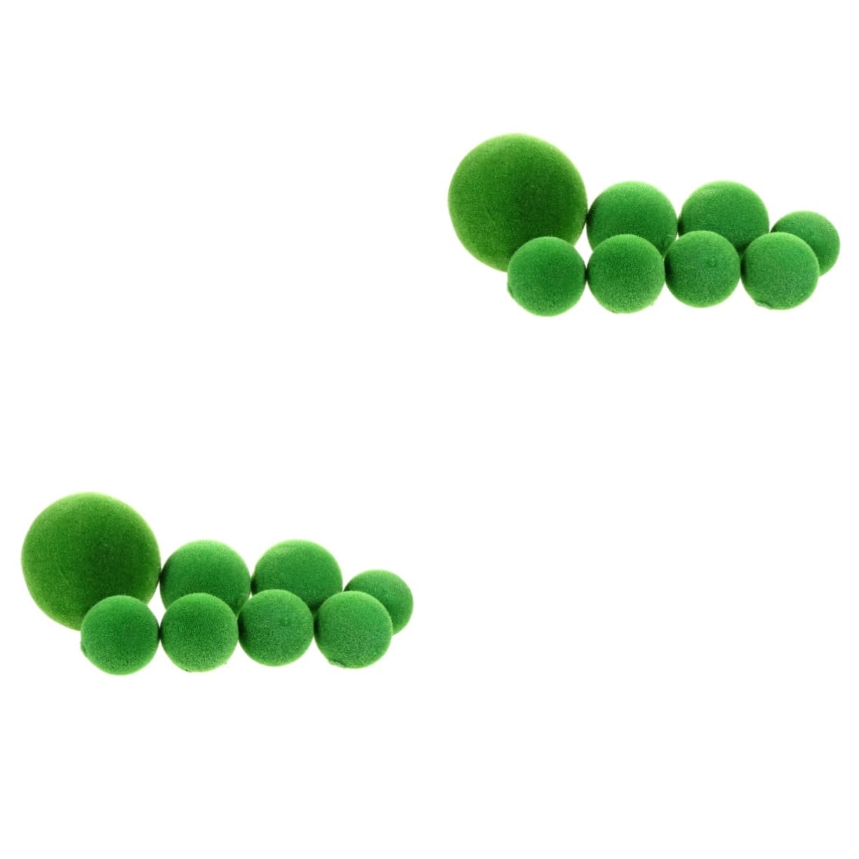 Zerodeko 2sets Realistische Faux Box Künstliche Moos Für Hochzeit Decor 8 Stücke * 2