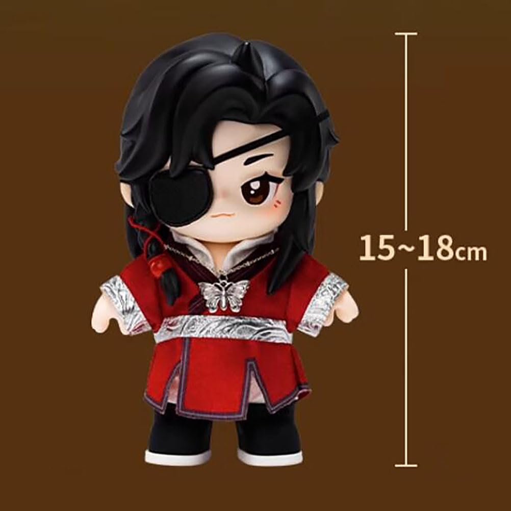 18 cm Figura de acci?n Heaven Official's Blessing Xie Lian & Hua Cheng PVC Figuras De Acci?n Ni?as Modelo Juguetes Coleccionando Regalos para Ni?as (colore: nero)
