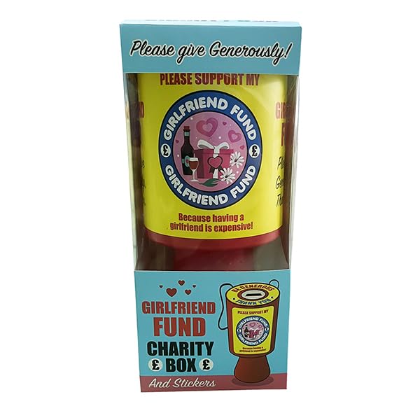 Diabolical DP1315 Girlfriend Fund - Boyfriend Birthday Gifts Funny, Joke Gifts for Boyfriend, Funny for Men,