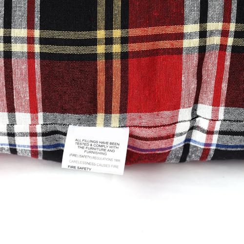 Image of 100% Natural Cotton Fabric Hosiery Medium Hard 100% Cotton Bed Pillow for Real Perfect Neck Support 18 inch x 28 inch - Set of 2