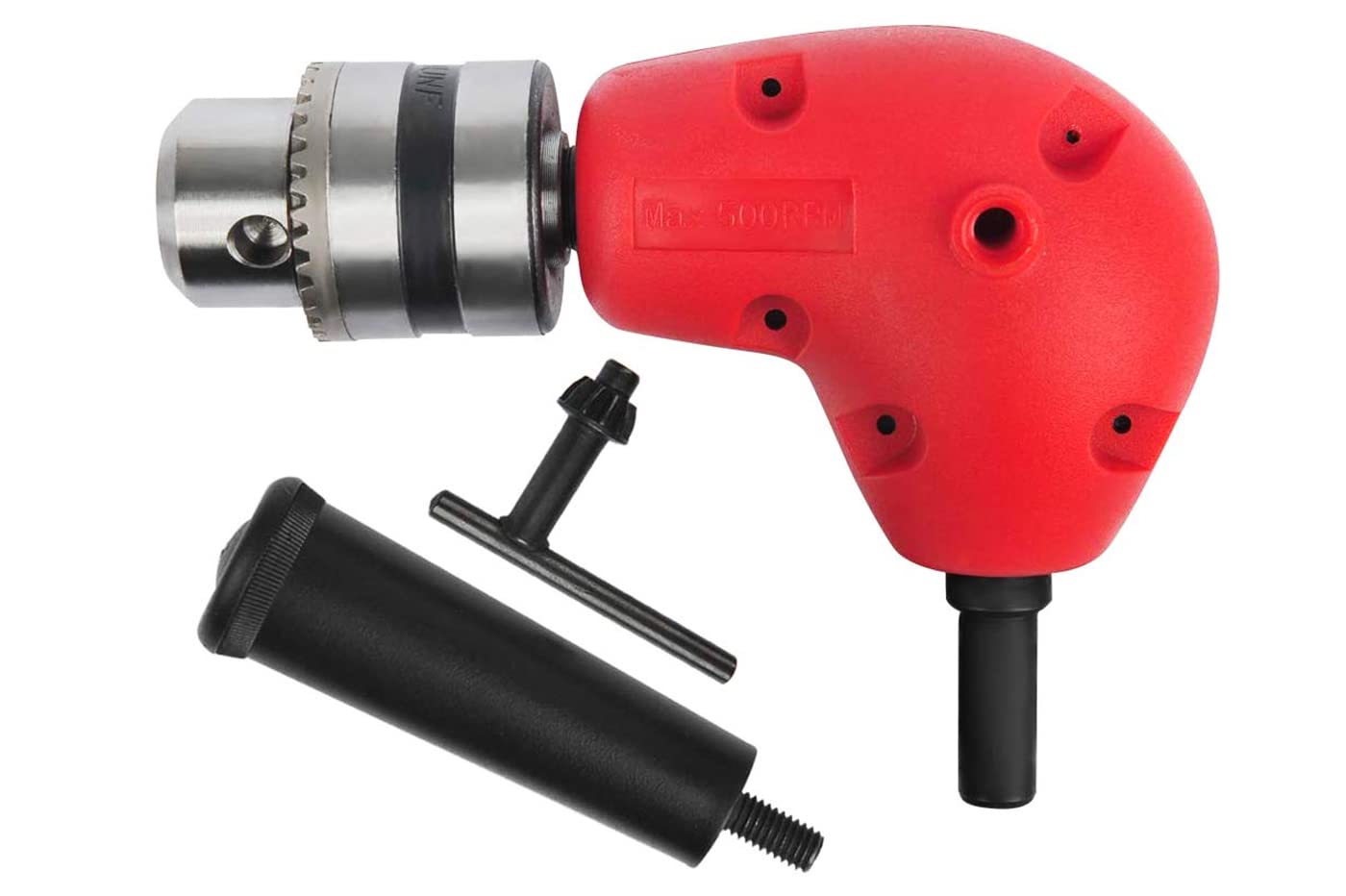 Mandrino Ad Angolo Retto 90° Per Trapano - Estensione 1-10mm, Codolo 9.5mm/3/8", Per Spazi Stretti - Foto 9