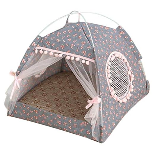 Calculatrice 1 tienda de campaña para perros y gatos, portátil, para uso en interiores y exteriores.