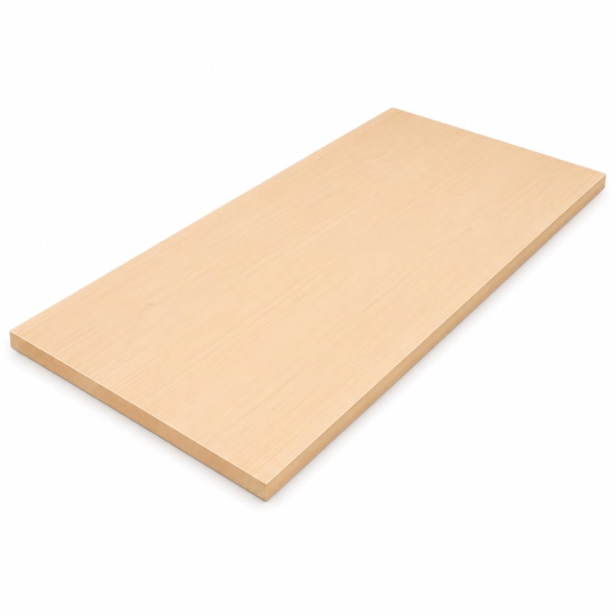 Holzgrusskarten.at Schreibtischplatte nach Maß - Birke - 25 mm Stärke, individueller Zuschnitt, DIY-Schreibtisch aus Holz, Tischplatte, Arbeitsplatte, Werkbankplatte
