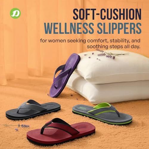 Image of DOCTOR EXTRA SOFT House Slipper for Women's Care Durable | Orthopaedic & Diabetic | Lightweight| Comfortable Footbed |Slippers for Girls & Ladies Daily Use D-05