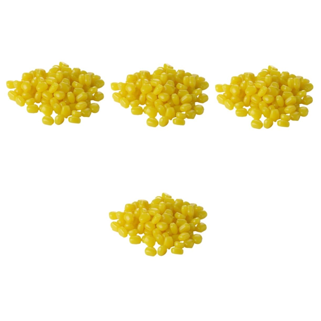 BESPORTBLE 600 Pièces Appâts De Maïs Appâts De Pêche Aux Grains Faux Leurre De Pêche Leurres De Coulée Leurres De Pêche Leurre De Pêche Au Bar Appâts De Carpe Appâts De Poisson Leurres