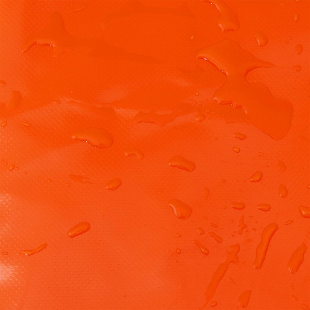 Lona 650g / m² Naranja 3 x 3 m Lona con Recubrimiento de PVC,Lonas Impermeables,6.6kg-42017778