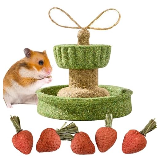 Hamiledyi Guinea Pig Chew Toys Rabbit Chew Toys for Teeth Natural Hamster Treats Prevent Teeth Overgrowth for Syrian Hamsters Gerbils Rat Bunny Chinchilla Small Animals