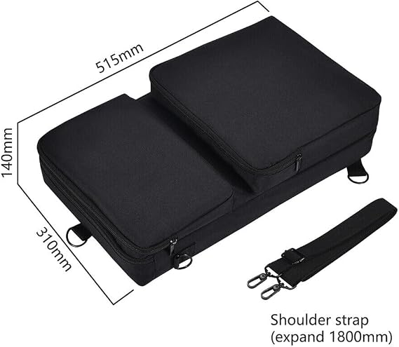 Meijunter DJ Controller Storage Case for Pioneer DDJ-400/DDJ-FLX4/DDJ-SB3