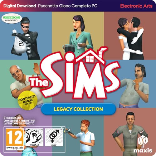The Sims 1 Legacy Collection PCWin | Codice EA App - Origin per PC | Videogiochi | Italiano