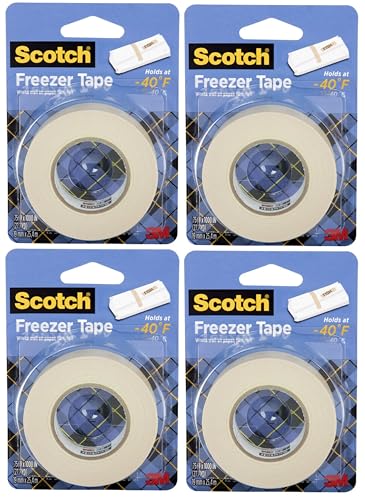 Scotch Freezer Tape 3/4 x 1000 Inch (178) - 4 Pack