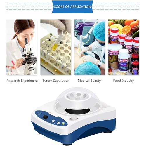 Zentrifuge, 6000RPM Laborzentrifuge mit 8-Well-Serumabscheider