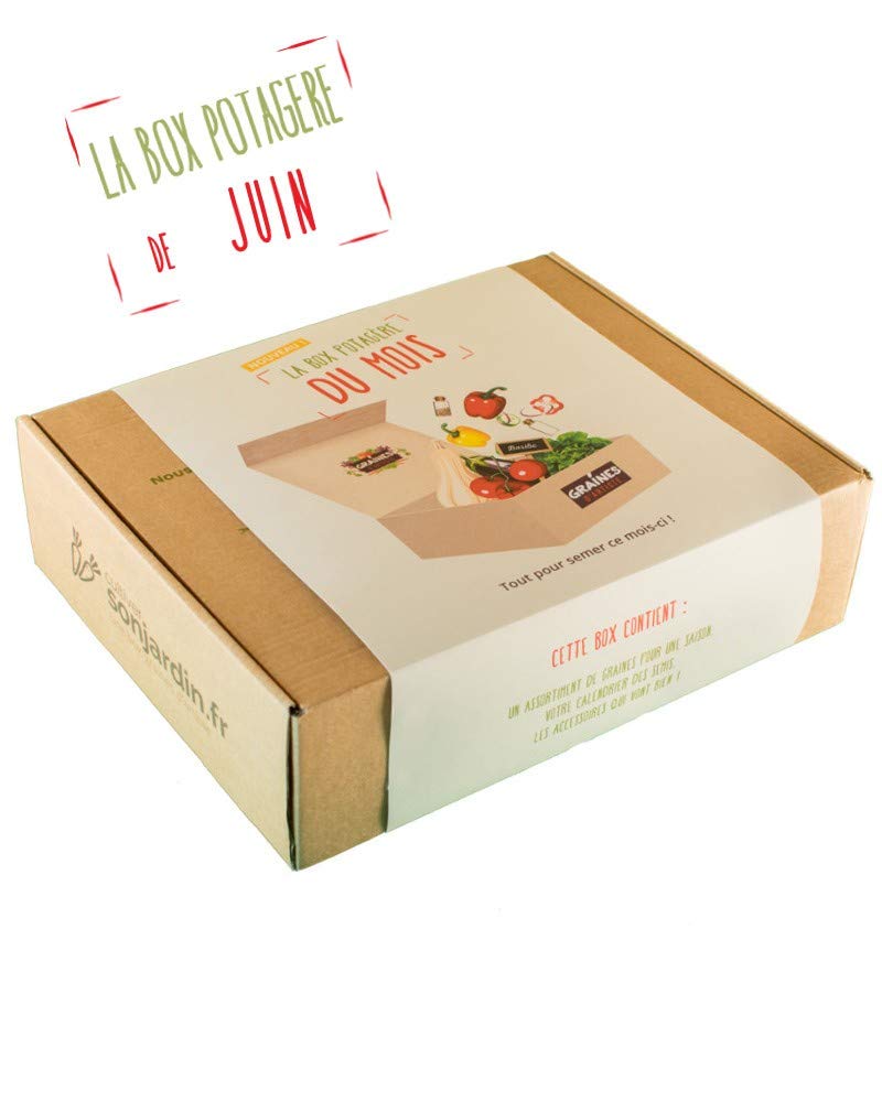 Coffret Cadeau de Jardinage // Box Potagère de Juin