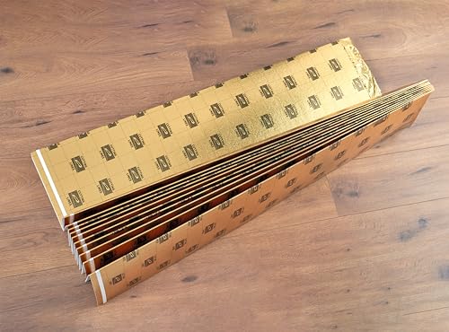 EGGER Laminat Unterlagsmatte Silenzio Duo 1,5mm Trittschalldämmung für Designboden 10m² Laminatunterlage