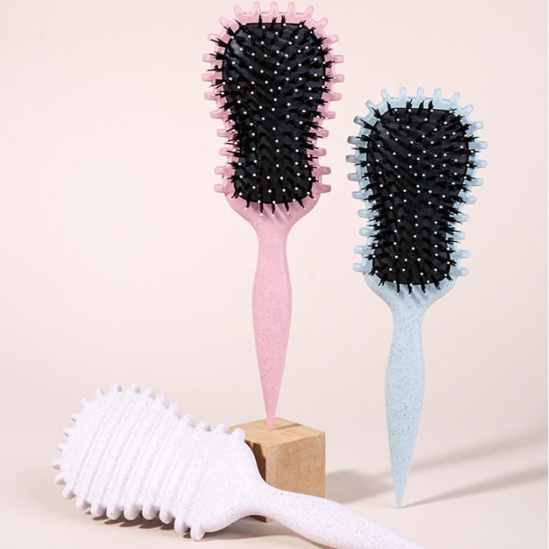 Bouncing Curling Defined Styling Comb Hair Straightening Air Cushion