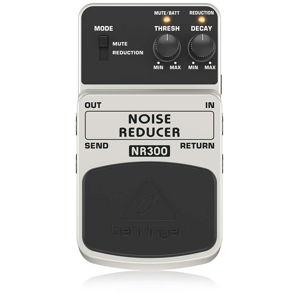 Behringer Noise Reducer NR300 Noise ReductionEffektpedal & Vintage tube overdrive TO800 OverdriveEffektpedal