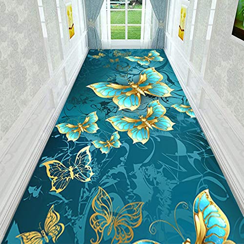 Alfombra de pasillo 3D de mariposas en poliéster de 0.6x1.2m estilo B 3