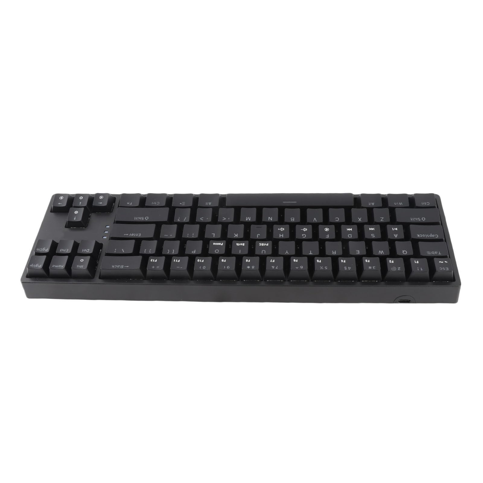Aramox Tastiera Meccanica 71 Tasti, Interruttori Blu, RGB Type C (BLACK)