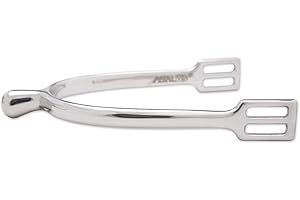 Centaur Stainless Steel Sculptured Heel Spurs for Women's Boots