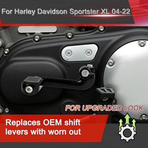 Image of Shifter Peg + Shift Lever for Harley Sportster XL w /Mid-Controls