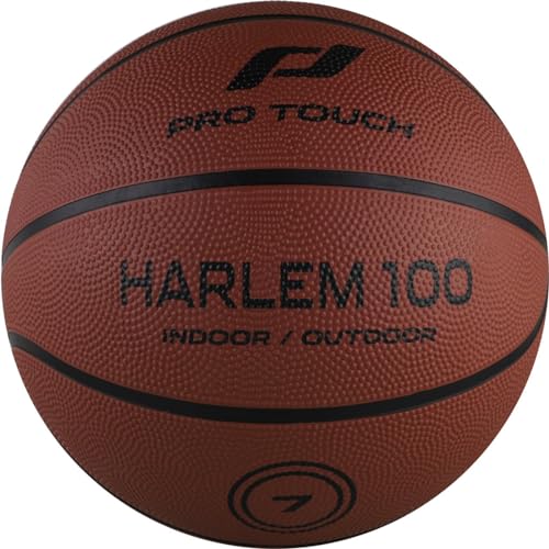 Balón de baloncesto duradero Pro Touch Harlem 100 diseño clásico para jóvenes