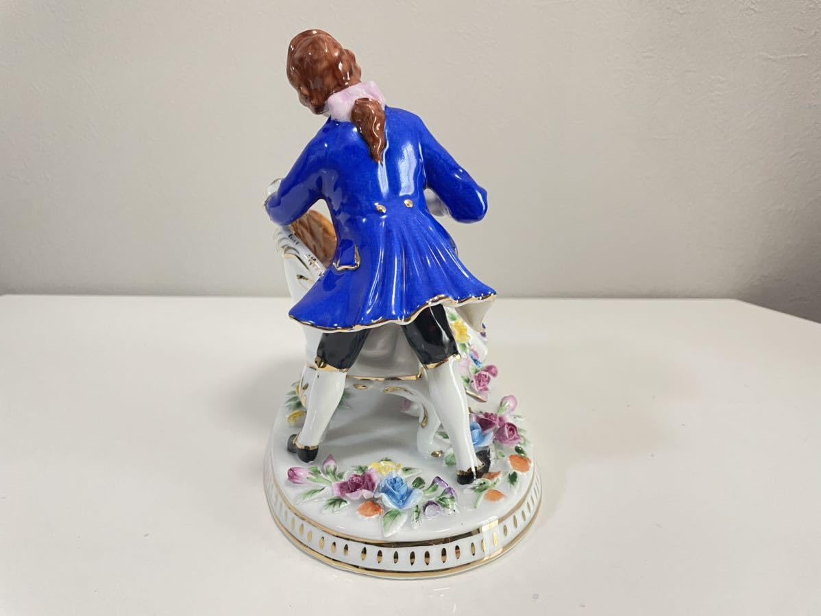 Amazon.co.jp: マイセン Meissen 陶器人形 フィギュリン ビンテージ 