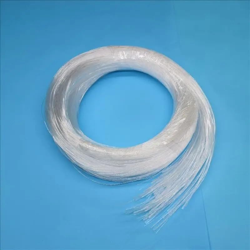 Câble PMMA brillant 500 pièces 0.75mm fibre optique éclairage décoratif personnalisable