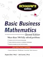 Schaum's Outline of Basic Business Mathematics, 2ed: Don