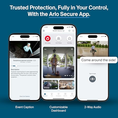 Image of Arlo Pro Security Camera 2K HDR (6th Gen, 2025 Release) Wireless Outdoor Camera, 4 Cam, with Secure Plus 3-Month Subscription