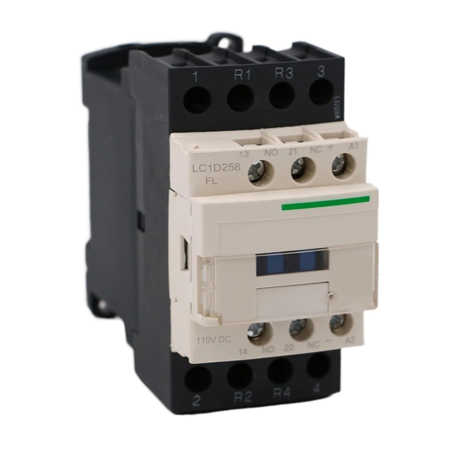 mXCDtRptJ LC1D258FL DC magnetic Contactor 4P 2NO+2NC LC1-D258FL 40A 110V DC coil