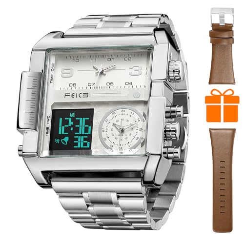 Montre FEICE FK030 l'affichage double pour ne plus jamais rater vos rendez-vous