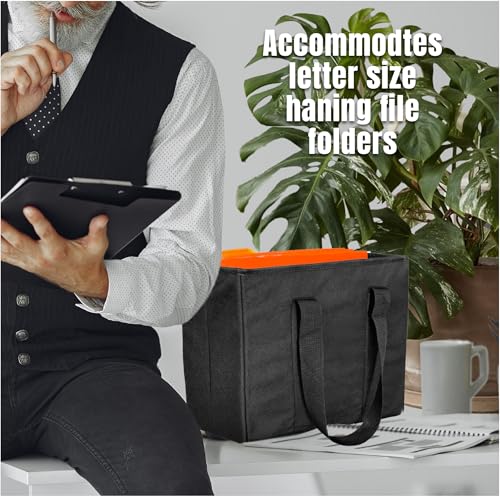 Bolsa organizadora plegable color negro miniatura 3