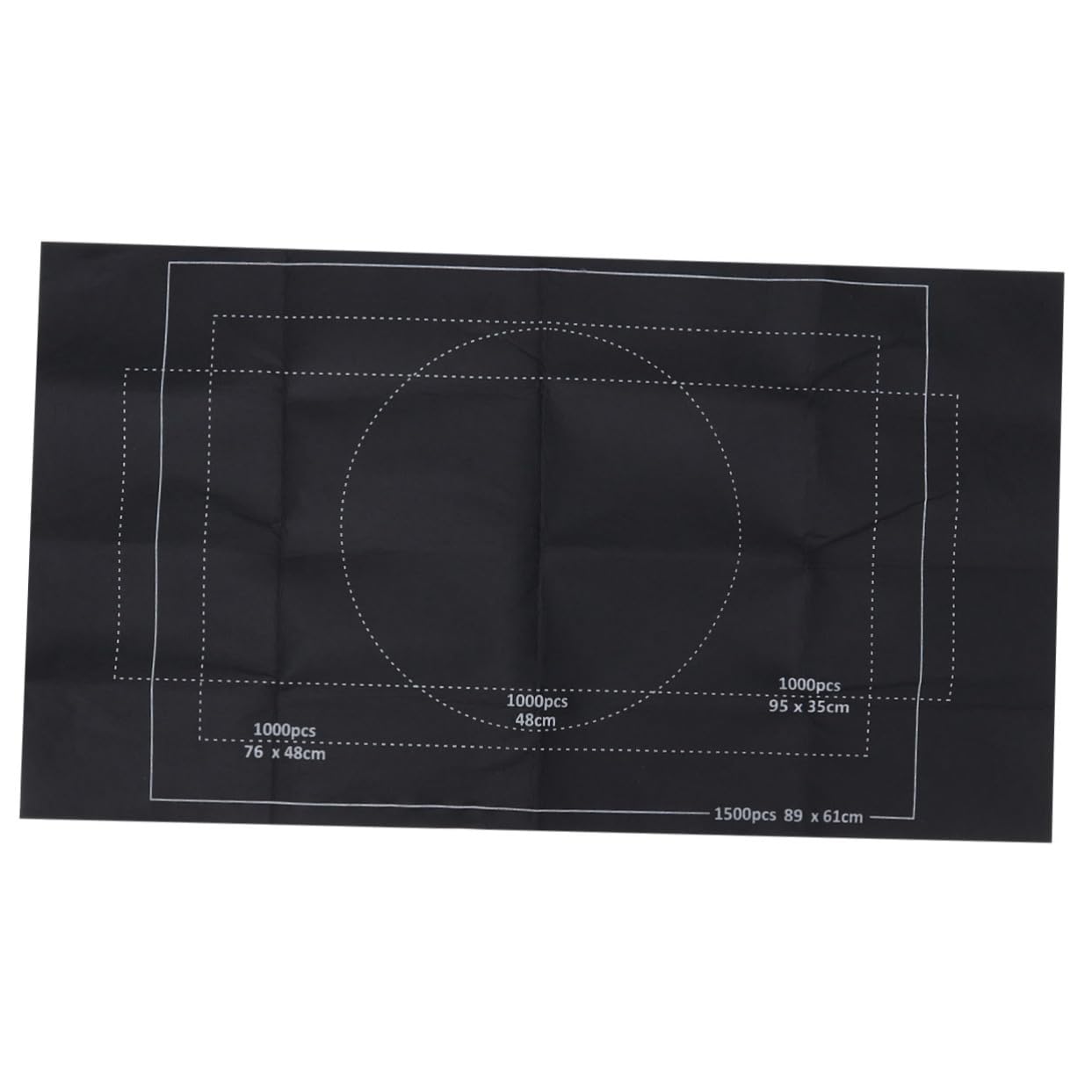 JOINPAYA 26x46 Inch Puzzle Mat Jigsaw Roll Mat Large Puzzle Blanket Inflatable Tube 3 Fixing Bands for Easy Sorting Storage